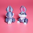 Valentine-Flexi-Rabbit---Cute-3D-Keychain-Toy-3728.jpg 🦊 Chibi Forest Collection – Articulated Fox & Wolf Bundle | Cute Print-in-Place Animals