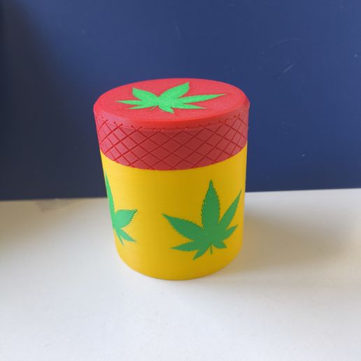 glass baby jar box - with AMS for colors 3D model