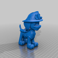Marshall_no_arm.png Archivo STL gratuito Marshall Remix no "Arm"・Objeto imprimible en 3D para descargar