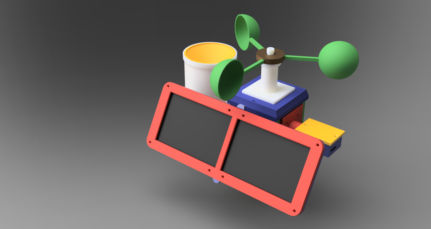assembled.png Download free STL file Rain Gauge w/ Hall Effect Sensor • 3D printer design, SeanTheITGuy