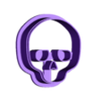 skull 35 mm double wall.stl CORTADORES DE CERÂMICA PLÁSTICA/EULITEC.COM/CC/LICENÇA DE DIREITOS DE AUTOR