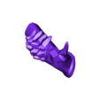 Pharaoh_right_hand(15mm).stl STL file Desert chest・3D print design to download