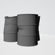 0430d4f6-275b-462d-adfd-0b03fdf4d639.png 1:35 scale set of damaged oil barrels