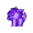 lion_g.stl Okinawan Shisa key ring