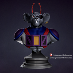 DQ_Modo_v03.png Fichier STL gratuit Modo - Souris motrices de Mars・Plan à télécharger et à imprimer en 3D