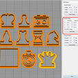 1.png Forms for cookies and gingerbread Chess (SET 10)