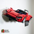 3.jpg Gecko Bricks Wall mount for Technic Ferrari Daytona SP3 42143