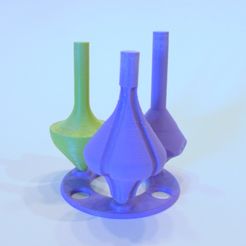 toupie_123_socle_smart_lt.jpg Fichier STL Pack toupie detente・Modèle à télécharger et à imprimer en 3D