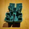 Capture d’écran 2017-10-24 à 15.16.18.png Download free STL file Typographic glyphs container collection • Object to 3D print, tone001