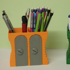 Capture d’écran 2018-08-24 à 10.00.53.png Free STL file Pencil box / Pot a crayon・Model to download and 3D print