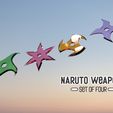 naruto-weaponsssss.jpg ナルトの武器  - 四刀