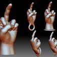 Fuck sign gesture hand middle finger 3D printable model.jpg Middle finger fuck you flip off bird hand gesture 3D printable model