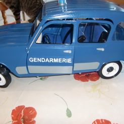 CIMG9331.jpg Archivo STL gratis PAQUETE GENDARMERIE 1/18・Plan de la impresora 3D para descargar