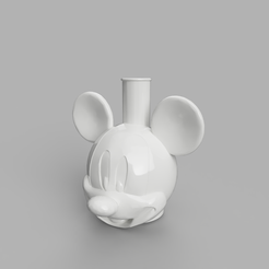 Boquilla_miky_v1_2023-Sep-15_01-52-40AM-000_CustomizedView11112809342.png Archivo STL Boquilla BONG Miky Mouse・Objeto imprimible en 3D para descargar