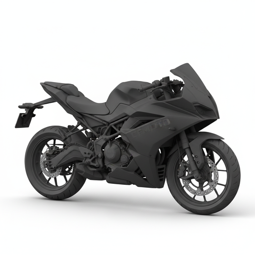 CFMoto 450SR streetfighter motorcycle STL, print ready motorcycle STL, assembly motorcycle STL, pre supported motorcycle STL, motorcycle STL, street bike STL, futuristic motorcycle STL, vintage motorcycle STL, collectible motorcycle STL, chopper STL, FDM