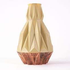 STUDIO CISAR_VASE V01_copper_01.jpg Fichier STL VASE CUBISTE _ 01・Design à télécharger et à imprimer en 3D