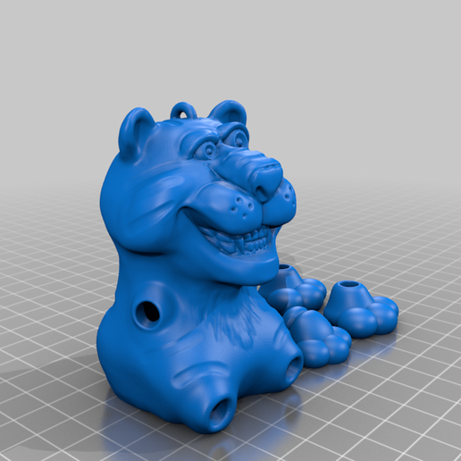 T_H_F.png Download free STL file Tiger on laces • Object to 3D print, shuranikishin