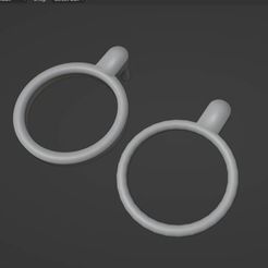 image-22.jpg Free STL file Bratz hoop earrings replacements・3D printer model to download
