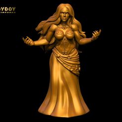 Ececia-toydoy.jpg STL file Ececia-Fantasy women vol 2・3D printable model to download