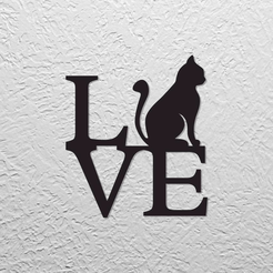 WallArt_LOVE_CAT_1.png LOVE CAT - ARTE MURAL
