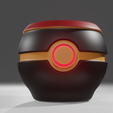 5.png Lowpoly / Normal Luxury Ball Vase