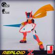 11.jpg 3D Print Action Figure - Reploid Z (based on Megaman Zero)