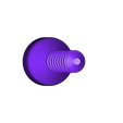 Rings_Ball_UpperPart.stl Universal Fidget Spinner to Spinning Top Converter