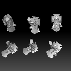 P1.png STL file Arms With Shields Swordguard・3D printable model to download