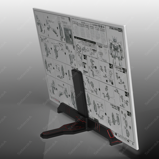 g003.png Gunpla Handbuch und Telefonständer