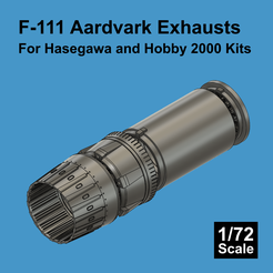 1/72 F-111 Aardvark Parts・5 3D Models & STL Files to Download・Cults