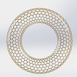 pieza-1.1.jpg Free STL file Polygonal toroid・3D printing design to download