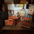 Artists-Room-Furniture-Collection_Miniature-15_2.png Miniature Artist Room Furniture Collection  (9 PCS)  |  1:12 Scale,  Miniature Artist Room, Dollhouse Art Furniture, Miniature Art Studio