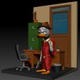 Preview02.jpg Howard The Duck - What If Series Version 3d Print Model