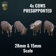 Cows-Promo-1_1.png Cows - 28mm & 15mm - PRESUPPORTED