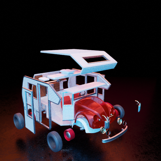 0031.png FULL KIT: VW BEETLE MOTORHOME (SUPER BUGGER) 04fev22