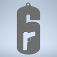 r6s-keychain-2.png Rainbow Six Siege Charm Keychain R6S Logo Emblem