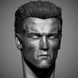 08.jpg Kopf Arnold schwarzenegger T800 3d Druck Modell