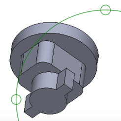 AK Selector holder - bolt