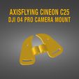 Cineon-C25-Dji-O4-1.jpg Axisflying Cineon C25 Dji O4 PRO camera mount V2
