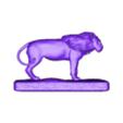 PM3D_Leo.OBJ Statue de Leo
