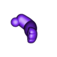 rabbit left hand.stl Flexi rabbit