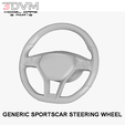 gen01.png Generic Modern Sportscar Steering Wheel in 1/24 scale