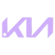 kia New.stl Kia New Logo Keychain (Schlüsselanhänger)