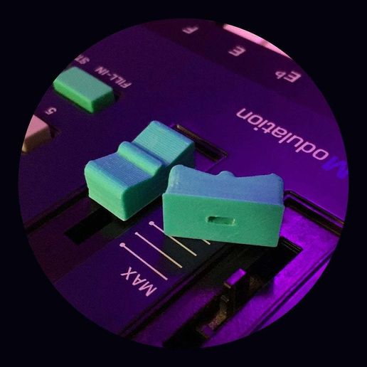 Casio Keyboard Switch Cover - 3D model önizlemesi