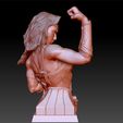 WonderWoman_0029_Layer 4.jpg Wonder Woman Gal Gadot 3d print bust