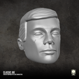 12.png Classic Joe Head 3D printable File For Action Figures
