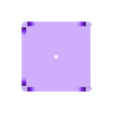 Base,cubo.stl 3mm acrylic cube lids