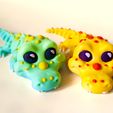 4.jpg 🐊Articulated Cute Chibi Crocodile- Kawai Animal🐊