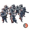 Trenchies_28.jpg Free STL file Trench Fighters・Object to download and to 3D print