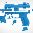 3.25.jpg Modified Walther P99 from the movie Underworld 3d print model